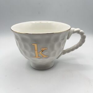 Altar'd State Monogrammed Coffee Mug Cup "K" 16 oz.